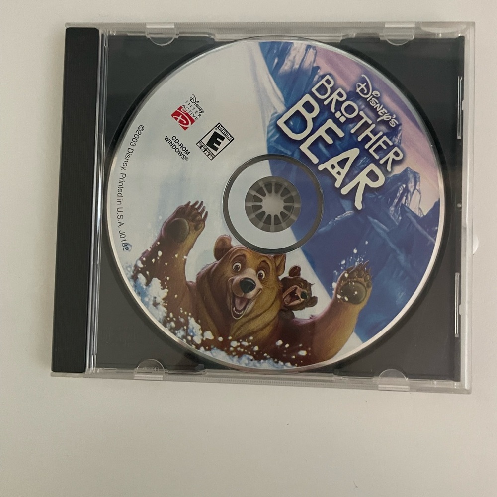 Disney Brother Bear PC Windows Computer Game 2003
